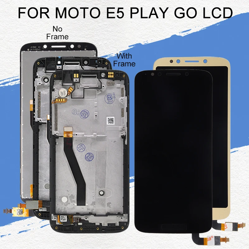 Dinamico 5 84 &quotдисплей для Motorola Moto E5 Play Go LCD с сенсорной панелью экран дигитайзер