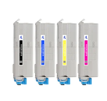 

4pc compatible OC542 color toner cartridge for oki C532DN C542dn MC563 MC573DN toner cartridge kit printer parts kcmy