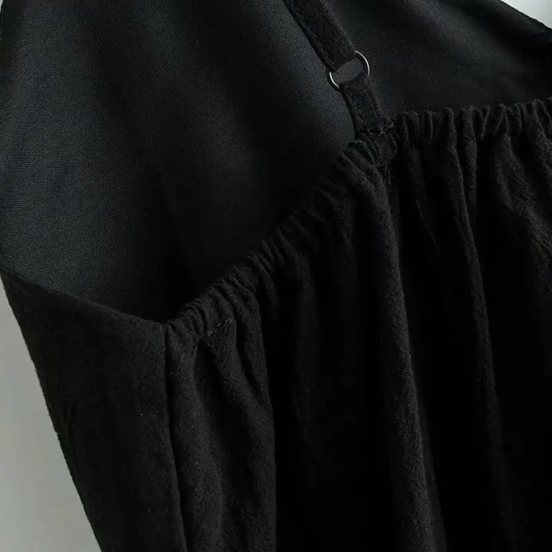 Woah TC30-6319 Европейская и американская мода V-воротник мульти-пряжка на подтяжках куртка