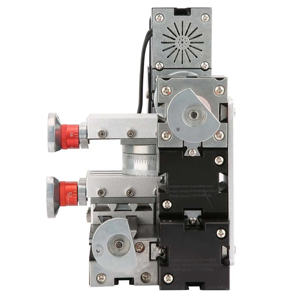 QWERTOUY 60W CNC Mini Metal Rotating Lathe Machine 12000RPM Motor for DIY Wood Metal Glass Plastic Grinding Drilling Machining 100-240V QWERTOUY 60W CNC Mini Metal Rotating Lathe Machine 12000RPM Motor for DIY Wood Metal Glass Plastic Grinding Drilling Machining 100-240V