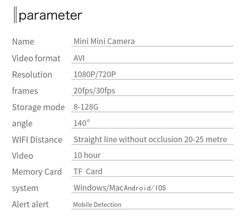 HD 1080p Mini Wifi Micro Camera Night Version Mini Action Camera ip motion Sensor Camcorder Voice Video Recorder Small Ip Camera