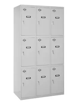 

LOCKER PRO MOUNTED 3-DOOR 3/9 400 (1200) GRAY