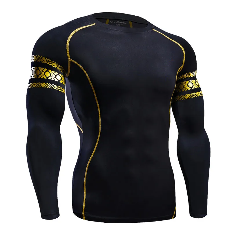 

Fitness Clothing Quick-Dry Men Sports Tights Gym Digital Printing Yoga Clothes