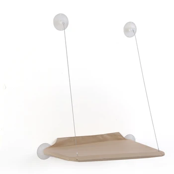 

Hot Cat Hammock Window Perch Mounted Bed Sofa Mat Cushion Hanging Shelf Seat with Suction Cups Sunbath Hammock Bed for Cats Dogs