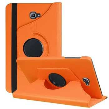 

For Samsung Galaxy Tab A 10.1 Case Cover For Galaxy Tab A6 10.1 inch 2016 SM-T580 T585 T587 360 Rotating Folio Pu Leather Cases