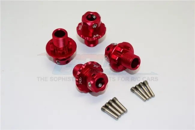 Aluminum Wheel Hex Adapters for GPM Racing - TEAM MAGIC - 1/8 4WD E6 III HX Monster Truck