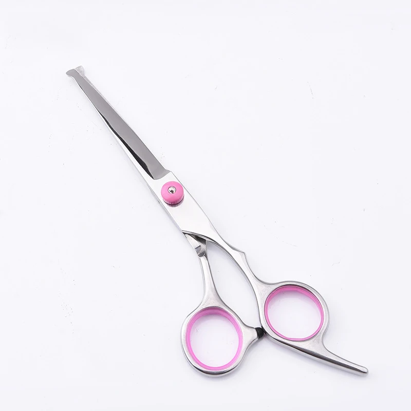 6 Inch Pet Grooming Scissors Set Straight Bend Pet Fish Bone Scissors Thinning Shears Set Scissors 2