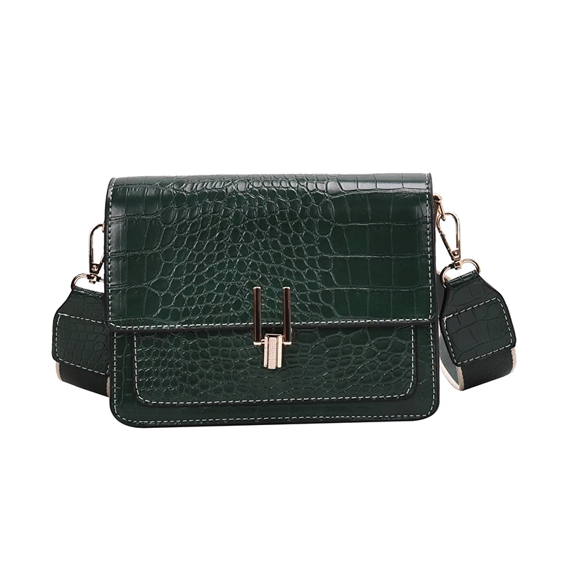 Alligator Pattern Pu Leather Crossbody Bags For Women Small Messenger Shoulder Bag Female Handbags and Purses