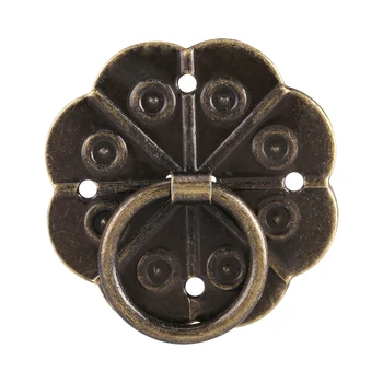 

20 Pieces Of Iron Furniture Handle Dressing Table Drawer Cabinet Desk Knocker Pull Furniture Hardware Home Decoration 3x3cm