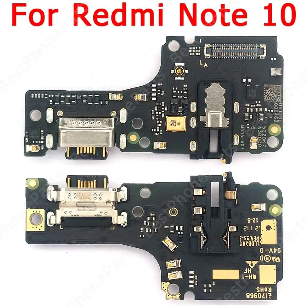 

Usb Charge Board For Xiaomi Redmi Note 10 Charging Port Ribbon Socket Plate Flex Cable Repair Replacement Spare Parts