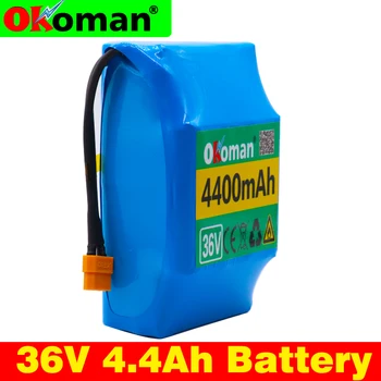 

100% New Original 36v 4.4ah lithium battery 10s2p 36v battery 4400mAh lithium ion pack 42V 4400mah scooter twist car battery