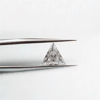 

Factory Price Looks Like Diamond Moissanite Triangle Cut D Color 3.5 Carat 9.5 mm For Bractlet Wedding Band Engagement ring