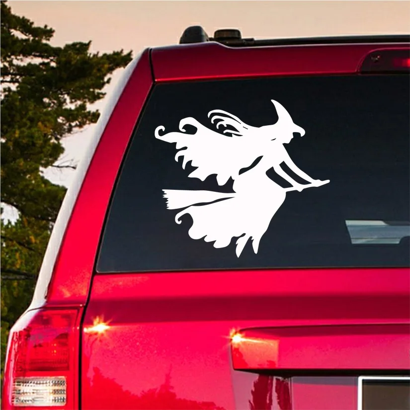 

Free Shipping Female magician Car Stickers Truck Suvs Motorcycle Car Styling Vinyl Decals