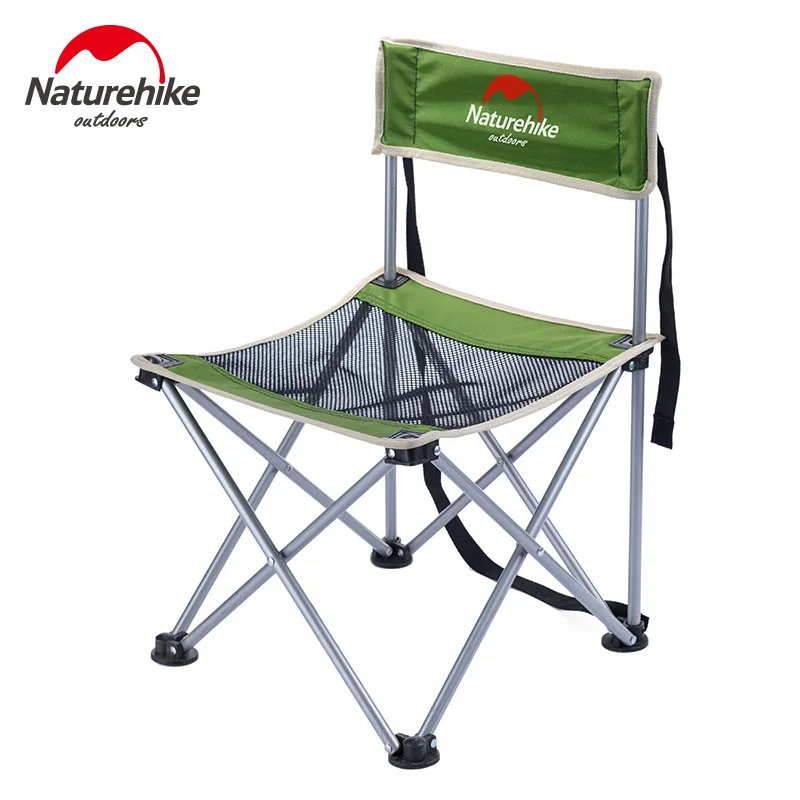 

Naturehike Camping Chair Portable Folding Backrest FishingChair Outdoor Picnic Camping Beach BBQ Travel NH16J001-J