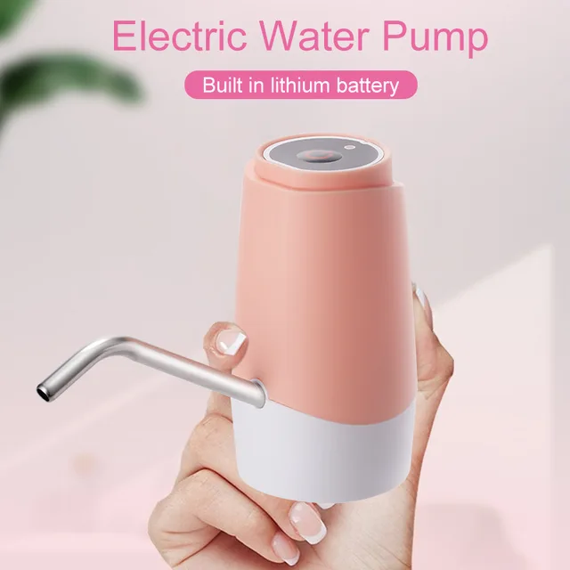 Water Bottle Pump Usb Charging Automatic Drinking Water Pump Portable Electric Water Dispenser Switch For Water Pumping Device PNK