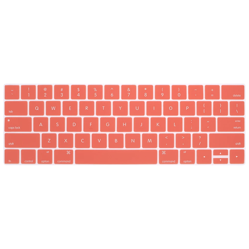 HRH кремовый цвет силиконовые чехлы для клавиатуры Защитная пленка Mac book Pro 13