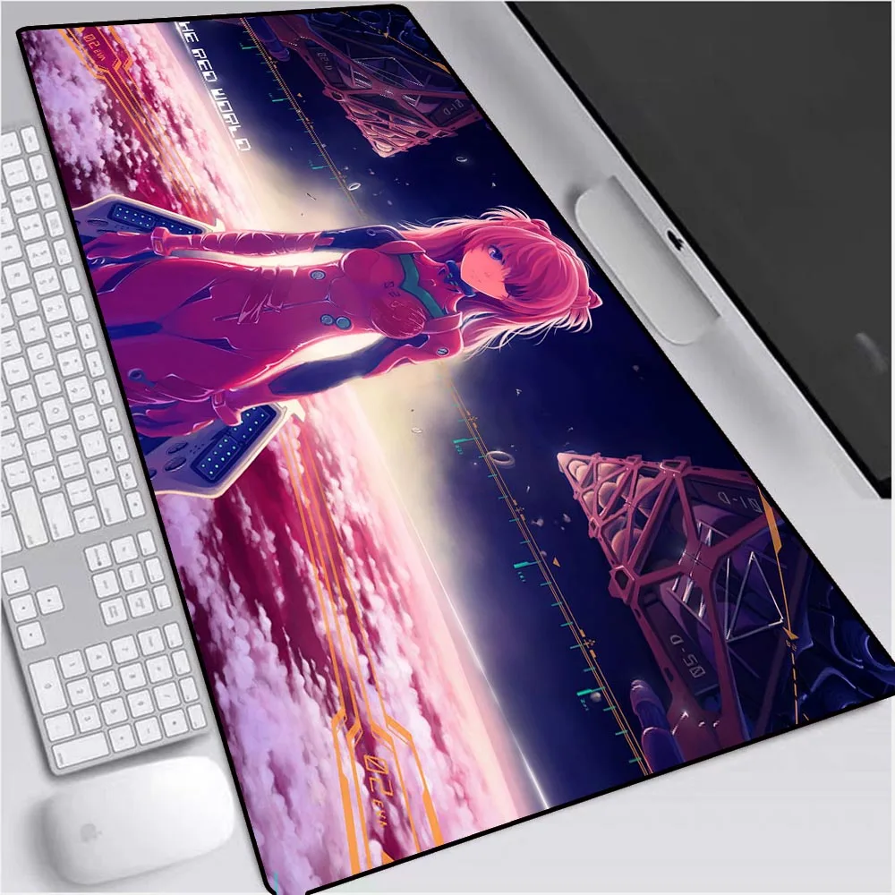 

XGZ Evangelion Gaming Mouse Pad Xxl Large Mouse Pad Computer Notebook Game Accessories Mouse Pad Anime Set Gamer Decoration Desk
