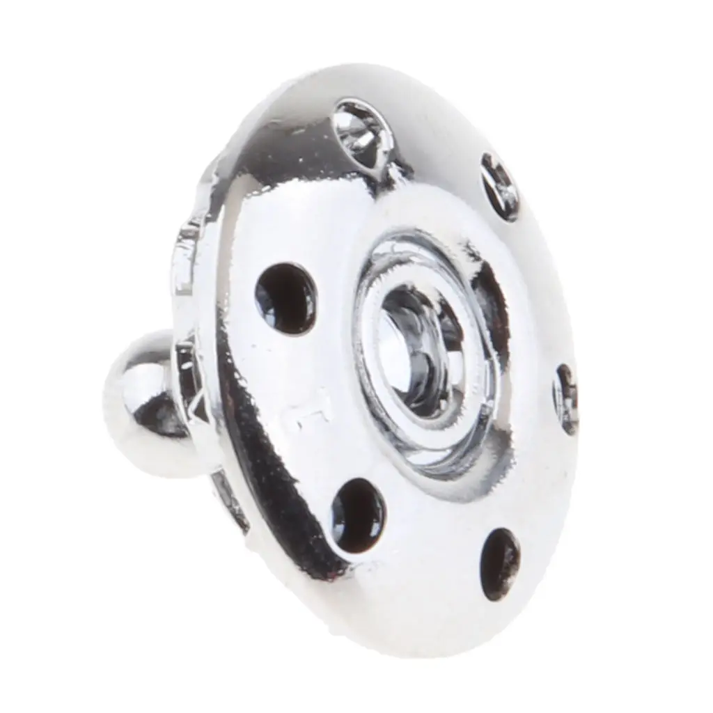 Chrome Fastener Screw Snaps 3/8 inch Snap Button for Canvas Fabric