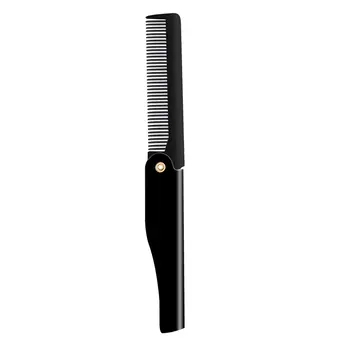 

Men Professional Hair Comb Brush Handmade Folding Clip Foldable Portable Travel Hair Moustache Beard Comb Hairdressing Tools