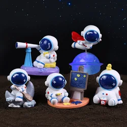 Boîte à l'aveugle d'astronaute créative, décoration de Table de bureau à domicile, cadeau parfait pour poupée pour enfants 