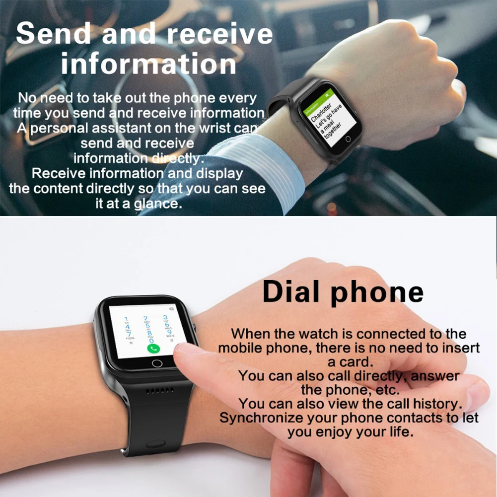 X89 8G Sport Fitness Camera GPS 3G SIM WiFi BT Smart Watch Phone for Android Sport Fitness Camera GPS 3G SIM