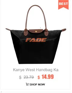 Kanye West Сумочка Kanye выцветает Typo Топ-ручка сумки узор широкая кожаная сумка школьная Подростковая трендовая женская сумка
