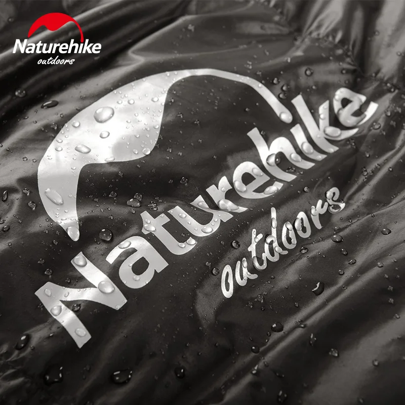 Naturehike Сверхлегкий компактный зимний гусиный пух Заполненный Водонепроницаемый походный спальный мешок для холодной погоды Мумия походный спальный мешок