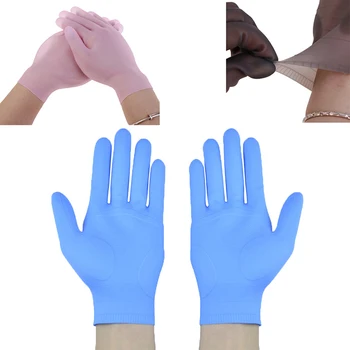

1Pair Reuseable Dishwashing Cleaning Gloves Silicone Rubber Dish Washing Glove For Household Scrubber Kitchen Clean Tool