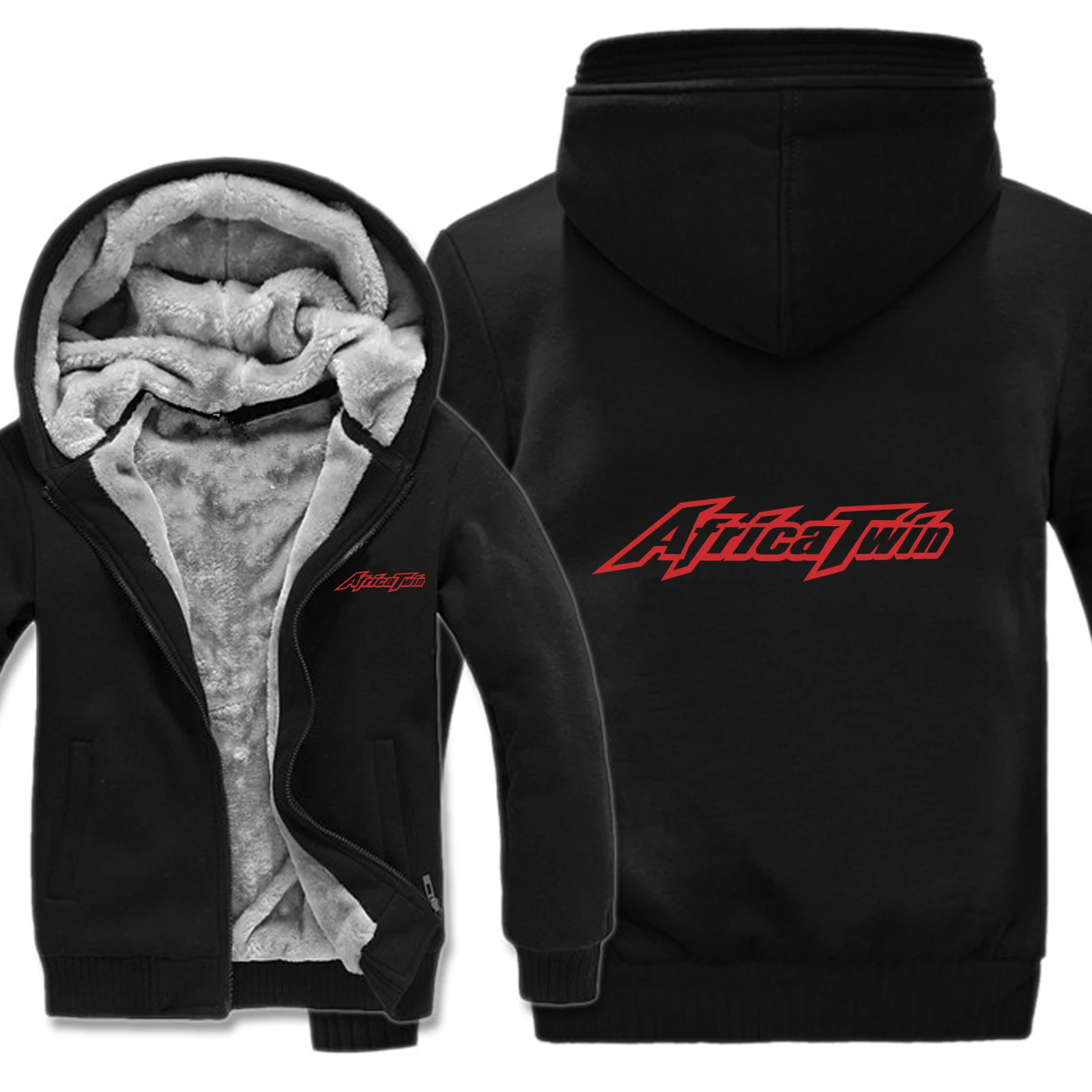 Winter Motorcycle Adventure AFRICA TWIN Hoodies Men Fashion Wool Liner Jacket AFRICA TWIN Pullover Sweatshirt Winter Motorcycle Adventure AFRICA TWIN Hoodies Men Fashion Wool Liner Jacket AFRICA TWIN Pullover Sweatshirt