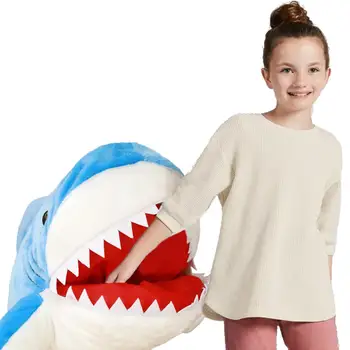 

Funny Bed Time Stuffed Animal Toys, Cute Soft Plush Shark Sea Animal Gifts for Kids Babies Birthday Xmas Party
