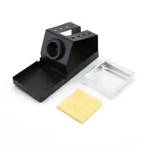 Металлическое основание паяльная станция кронштейн Портативный паяльник Стенд станция держателя рамка для электрической работы