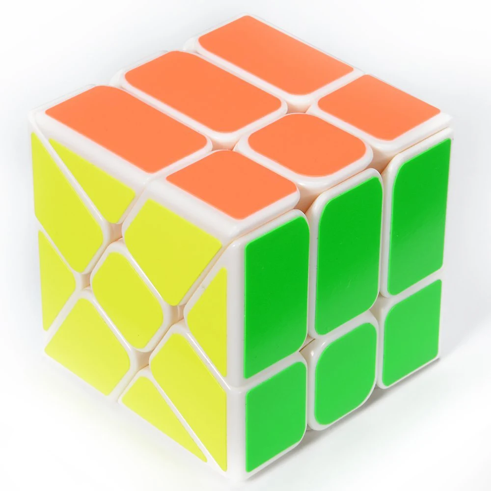 

IQ-Cubes YJ Windmill Cube 3x3 Fisher Cube High Speed Cube Puzzle Magic Professional Learning&Educational Cubos magicos Kid Toys