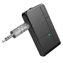 IG-J20 Bluetooth 5,0 приемник 3,5 мм разъем AUX MP3 музыкальный автомобильный комплект микрофон Громкая связь вызов Беспроводной адаптер динамик наушники аудио Транс