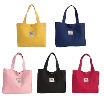 

New Fashion Handbags Simple Handbag Women Fashion Letters Printed Shoulder Bag Canvas Shopping Totes Leisure Daily Shopping