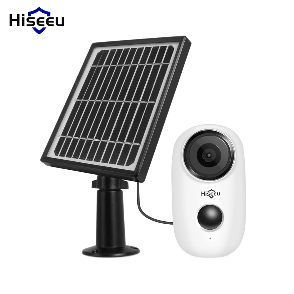 

Hiseeu C10 TZ Solar IP Camera Motion Detection HD Night Vision Two-Way Audio Solar Panel Network Camera For Smart Home Security