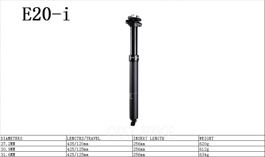 2019 NEW KS KindShock E20 E20-i Remote Mountain Downhill Bike Dropper Seat post 27.2/30.9/31.6mm 125mm Bike Seat Post EXA 2019 NEW KS KindShock E20 E20-i Remote Mountain Downhill Bike Dropper Seat post 27.2/30.9/31.6mm 125mm Bike Seat Post EXA