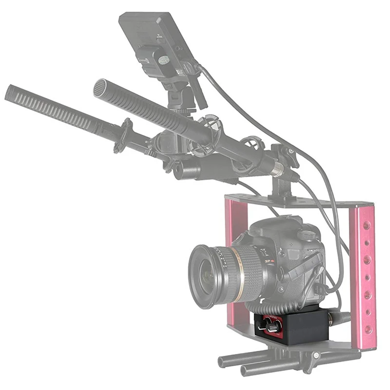 Saramonic Sr-Ax101 2-Channel Audio Mixer Microphone Adapter with Xlr& 3.5Mm Inteface for Canon Panasonic Dslr Camera&Camcorder
