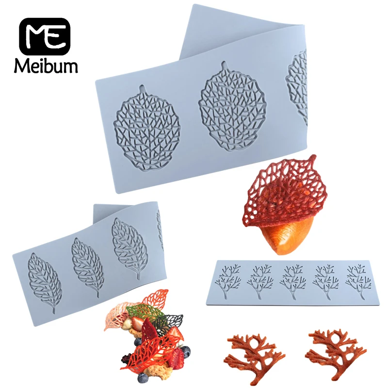 Meibum Gumpaste шоколадные формы Sugarpaste кружевной коврик силиконовая форма для помадки