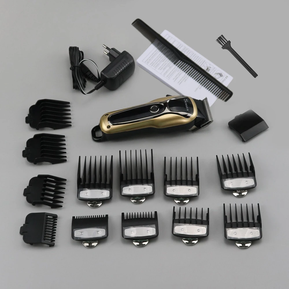 Hairdressing powerful hair clipper professional hair cutter electric trimmer cutting machine cut adjustable men tool