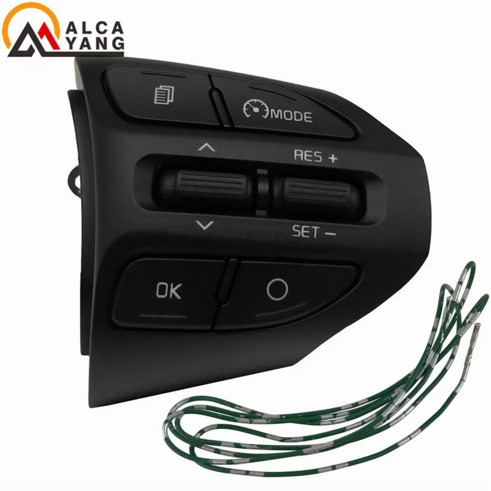 Model B-Cable Многофункциональный переключатель управления на рулевом колесе для KIA K2 RIO RIO X LINE с кнопками Bluetooth Phone Cruise - Цвет: Model B-Cable