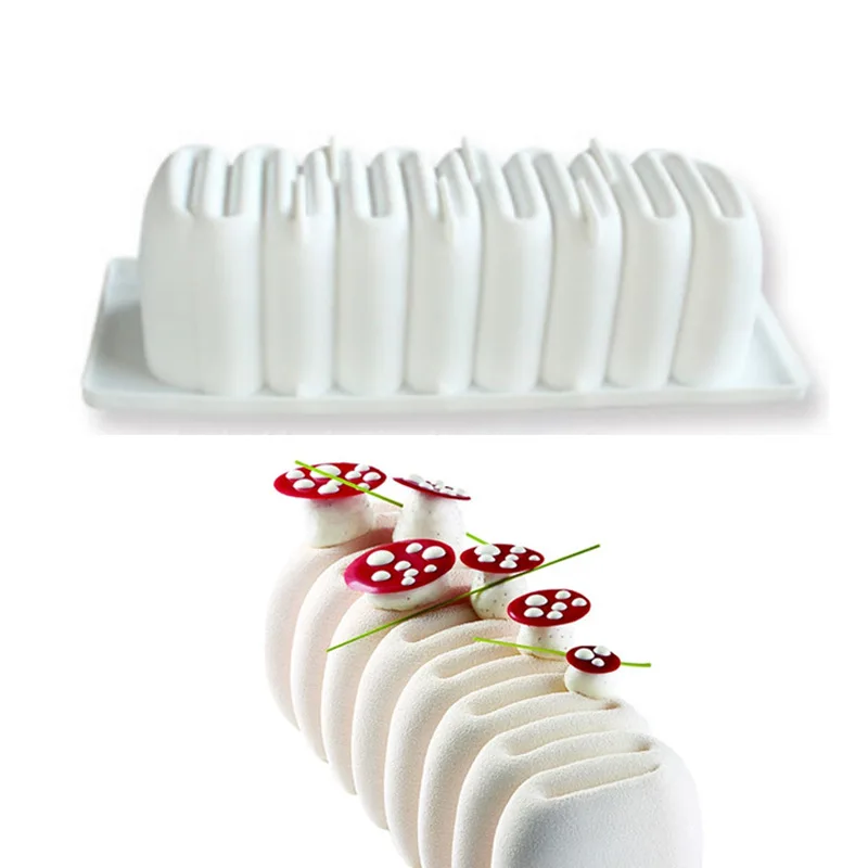 Caterpillar Mousse Cake Mold Insect Silicone Chocolate Jelly Cake Baking Mold Decorating Tools