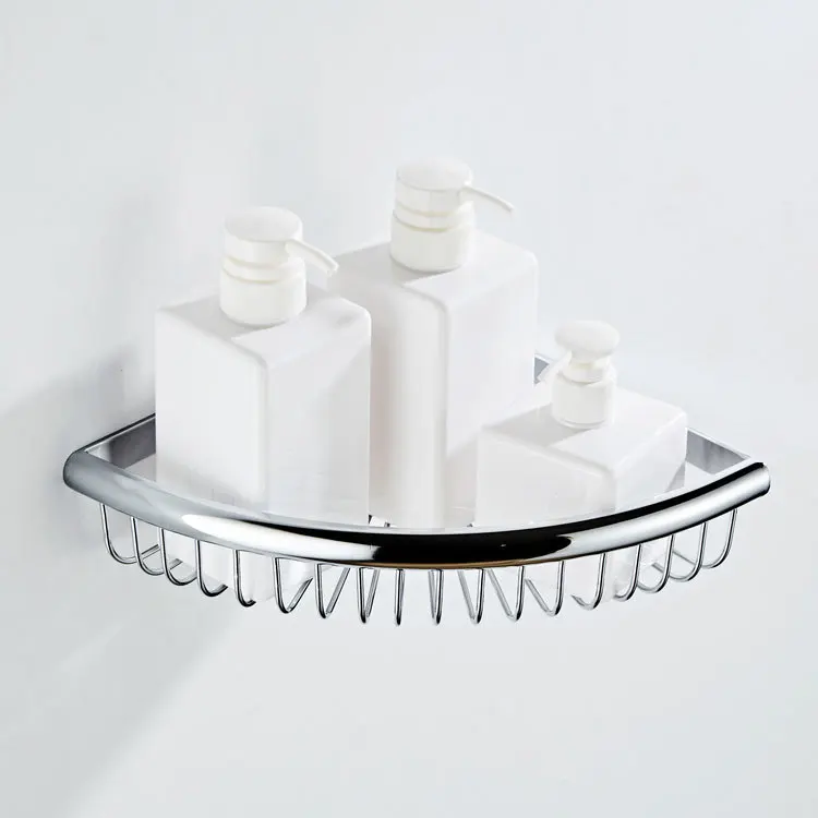 

Electroplated Copper Basket Welding Copper Point Basket Toilet Angle Frame Single-layer Web Basket Fan-shaped Single Layer zhuan