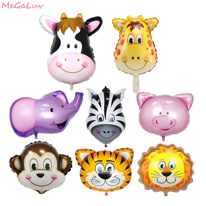 Ballon Aluminium Hippopotame 61 Cm Happium - Pour Hélium Ou Air | Décoration Fête Anniversaire Enfant, Thème Safari - 11