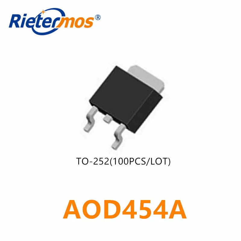 20 шт 100 AOD454A AOD454 D454 T0-252 SMD высокое качество | Электроника