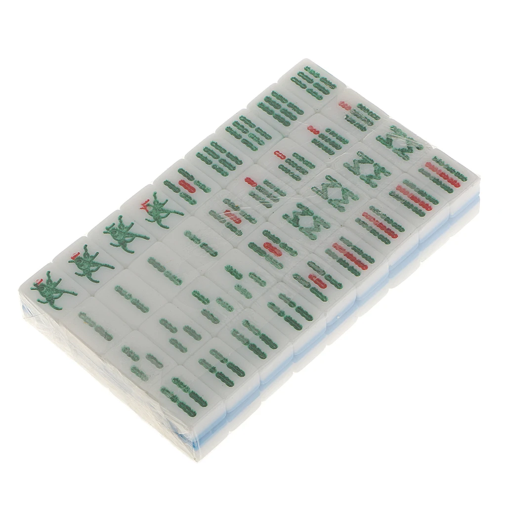 Pocketable Китайский Мини маджонг Mahjongg набор Китай Marjung путешествия игровой набор