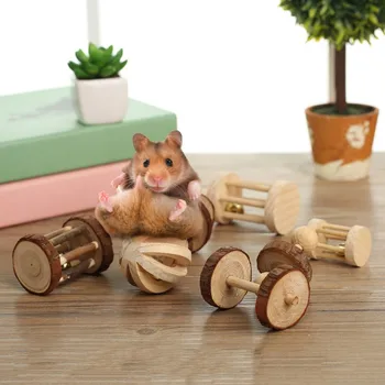 

Eco-friendly Natural Wood Mini Exercise Chew Teeth Care Molar Toy for Rabbit Chinchilla Hamster Pet