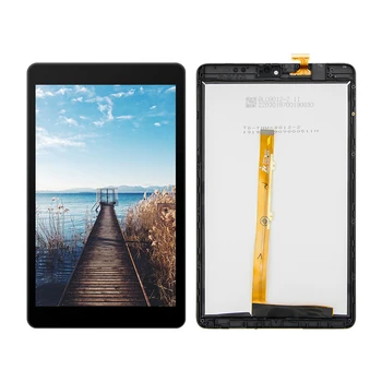 

For Alcatel Joy Tab 8" Tablet 2019 9029W LCD display Touch Screen Digitizer Glass Assembly + Frame