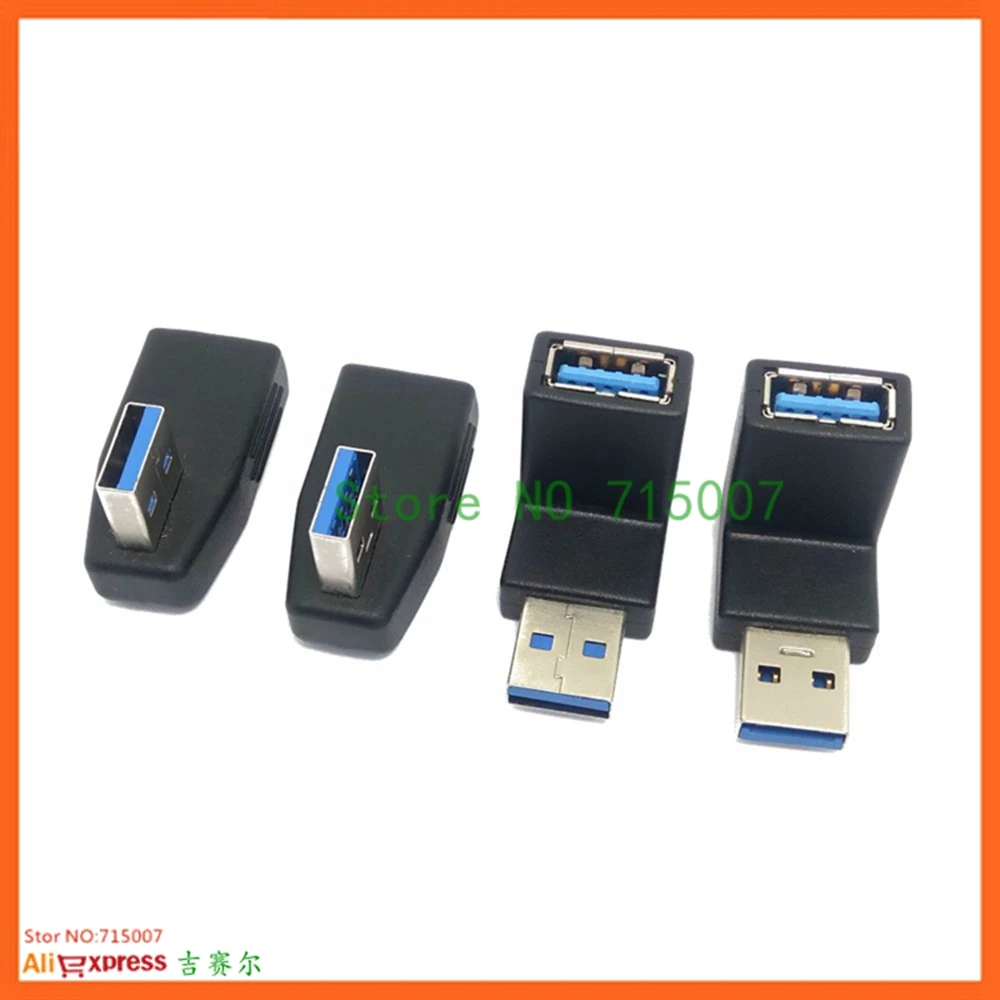 90 градусов вертикальный левый правый вверх вниз Угловой USB 3 0 штекер гнездо M/F