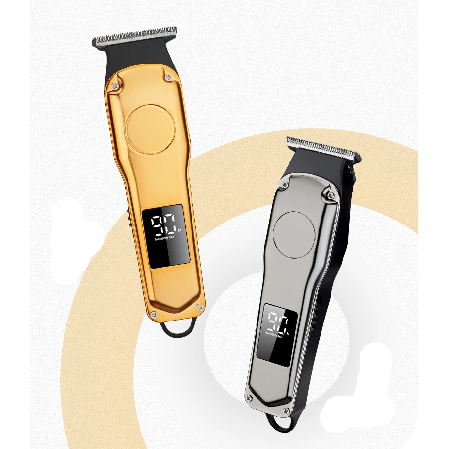 R hair trimmer USB rechargeable hair clipper haircut machine beard trimmer  hair cutter oil head clipper white