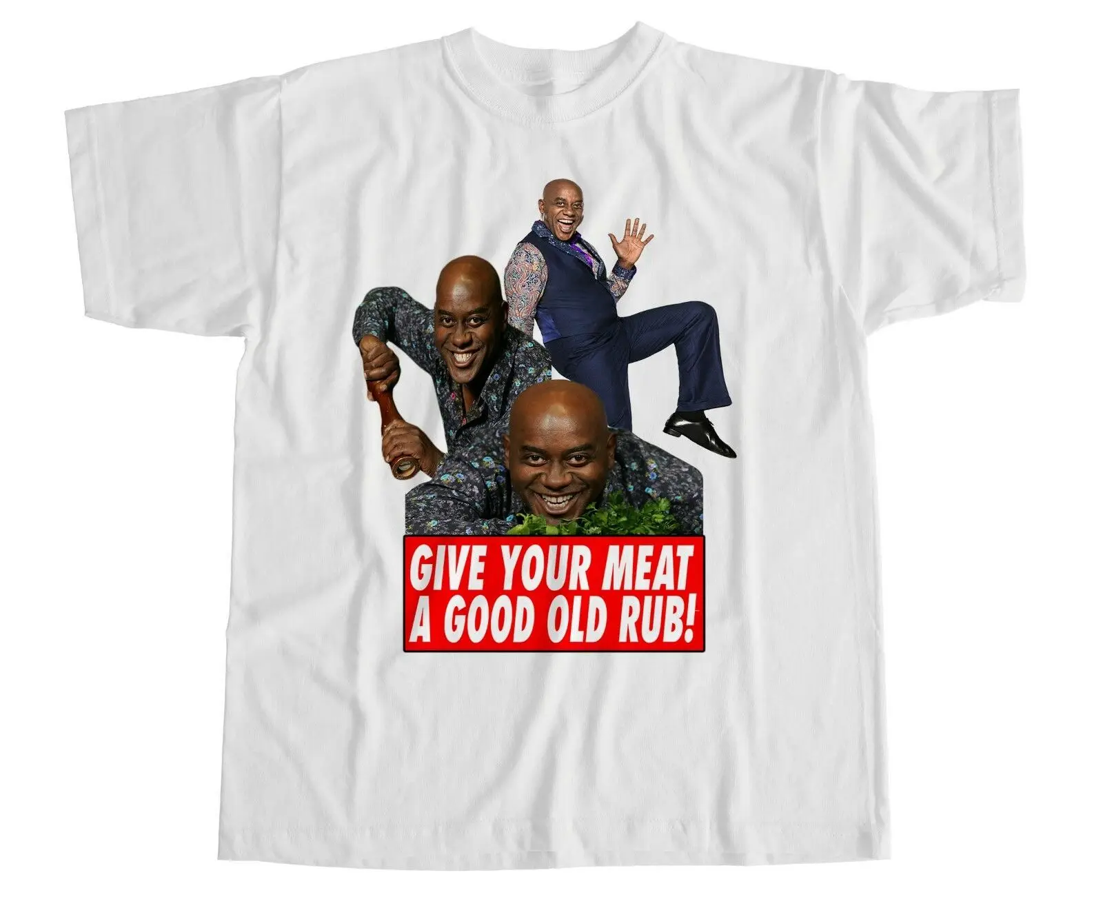 Хорошая футболка в старом стиле, Ainsley Meme Homage, забавная Новинка, пародия, мясо, харриотт